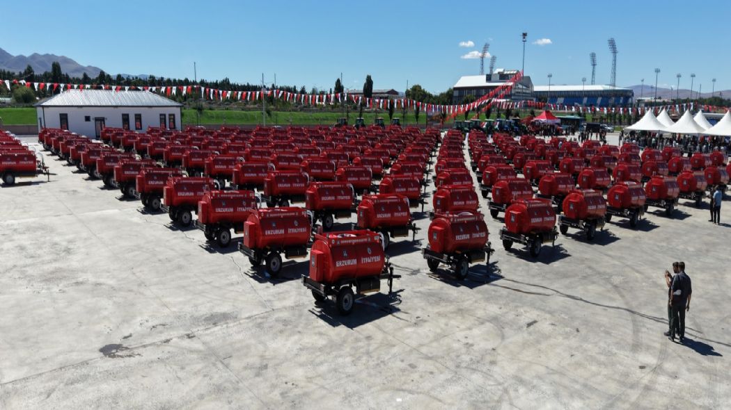 EBB OLASI YANGINLARA M�DAHALE ���N 150 TANKER DA�ITTI