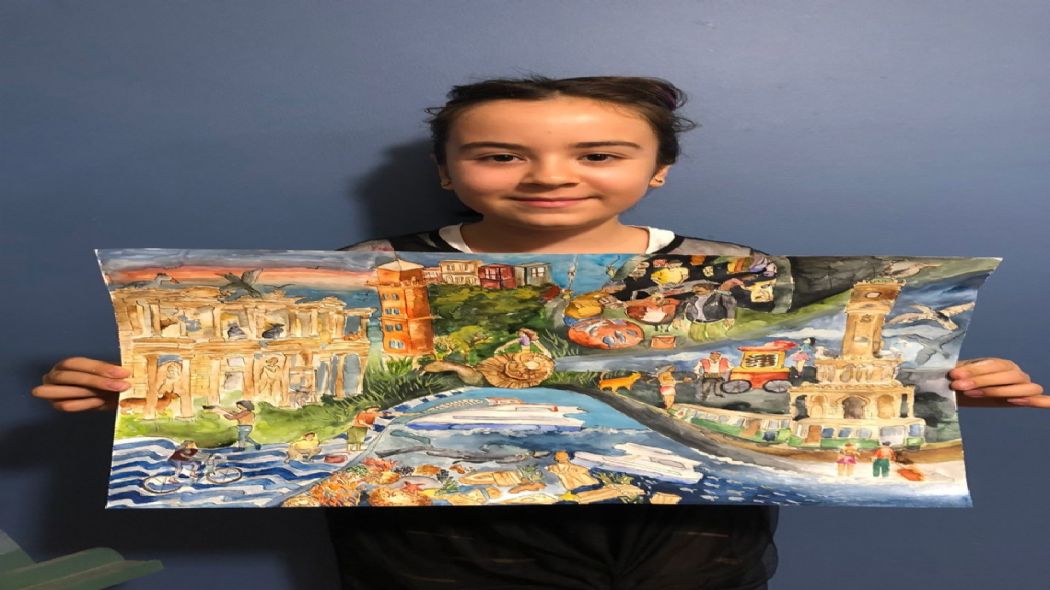 İZMİR'de yaşayan 11 yaşındaki Lara Turan'dan Gurur verici bir başarı..