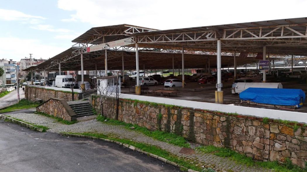 Armut�uk Pazar Yeri�nde Poyraz Sorununa ��z�m...