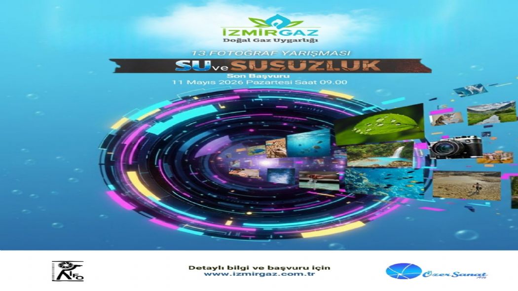 �zmir Do�algaz�dan Su ve Susuzluk Temal� Foto�raf Yar��mas�