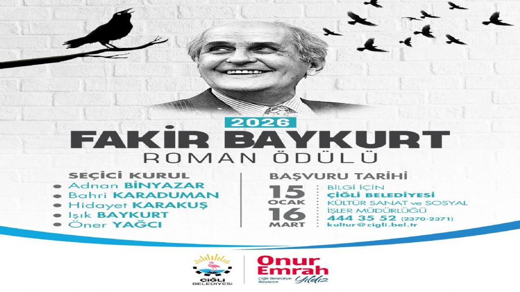 Fakir Baykurt Roman �d�l��nde Ba�vurular S�r�yor