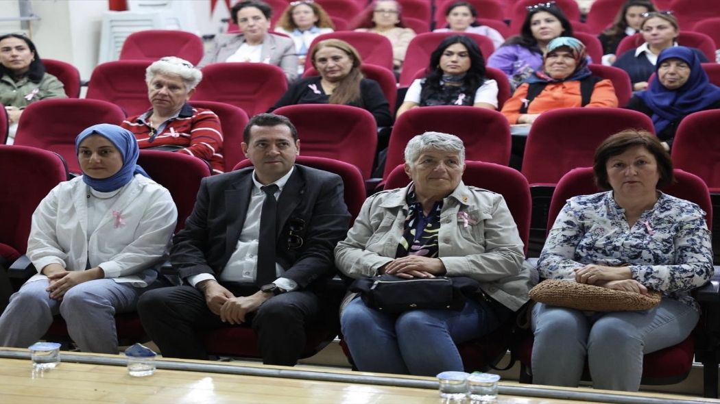 Bayraklda Meme kanseri farkndalk semineri