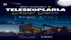 G�ky�z� merakl�lar� teleskop ba��nda bulu�uyor
